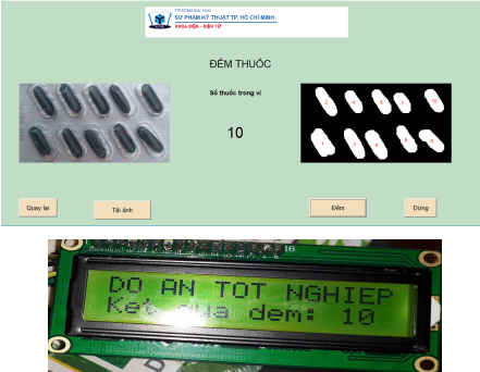 Đồ án thiết kế hệ thống đếm số lượng trong ảnh sử dụng Arduino hien thị LCD